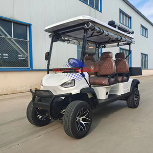 Carrito de Golf Eléctrico Recargable con Logotipo Personalizable, Color de Asiento a Elección, Velocidad de 30-50 km/h y Alcance de 90 km para Campos de Golf - Product Image 1