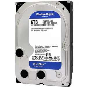 Desktop Mechanical Hard Disk 5400 to 256MB SATA CMR WD Blue W D Blue 6TB (WD60EZAX)