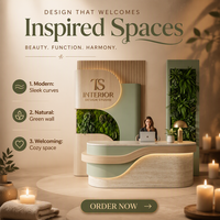 Comptoir de caisse pour magasin de vêtements, comptoir de réception moderne et simple pour salon de beauté, en promotion