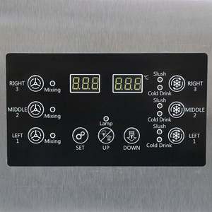 Slush Machine 3 Tanques 15L * 3 Bebida congelada 1200W Uso comercial - Product Image 4