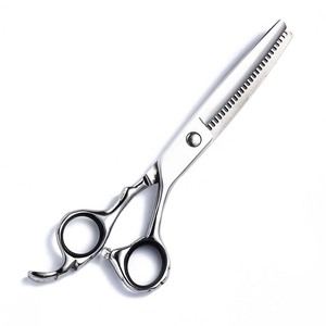 Professional Hair Thinning Scissors Stainless Steel Flat Shears Long Handle For Salon Use ZJ628 - Product Image 2