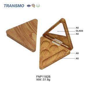 Contenedor de Rubor en Forma de Triángulo, Contenedores de Rubor de Bolsillo, Paleta de Sombras de Ojos Vacía, Paleta de Contorno - Product Image 3