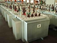 Transformateur de puissance industriel immergé dans l'huile, modèle S11/S13, 200 kVA, 50 Hz, 6,6 kV-11 kV, à bobinage double rond, triphasé, Ganzhong.