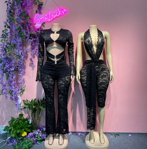 क्लाक नई महिला ठोस क्लब एक-टुकड़ा सेक्सी खोखले बैकलेस बॉडीसूट लेगिंग - Product Image 1