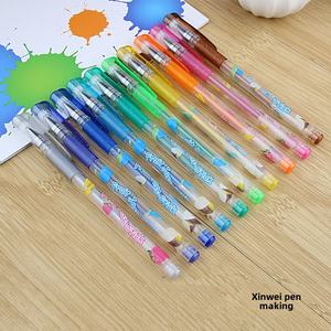 Norme européenne DIY Graffiti <span class=keywords><strong>Gouache</strong></span> Stylo En Gros Au Détail Neutre Fluorescent Coloré Fait Durable En Plastique 0.8mm Écriture - Product Image 2