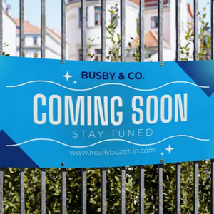 High Quality Custom Personalized Vinyl <b>Banner</b> for Business, Home Business, Farmers Market & Announcement Displays - Product Image 1