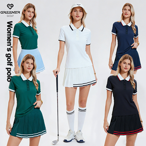 <span class=keywords><strong>Polo</strong></span> de <span class=keywords><strong>golf</strong></span> pour <span class=keywords><strong>femme</strong></span> en mélange de polyester Dry Fit de luxe, style performance, logo brodé écologique, polos de <span class=keywords><strong>golf</strong></span> pour <span class=keywords><strong>femme</strong></span> - Product Image 1