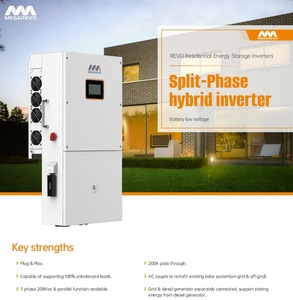 Megarevo R12KLNA-P4 12kw 16kw Bifásico IP65 Híbrido Solar de Bajo Voltaje - Product Image 5