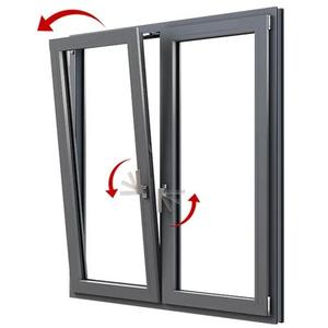 5 + 12A + 5 + 12A + 5 / 5 + 22A + 5 kính nghiêng biến cửa sổ kính dân cư Cửa Sổ Khung nhôm - Product Image 3