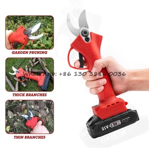 Offre Spéciale nouveaux sécateurs de jardin outils 4Ah Rechargeable sans fil <span class=keywords><strong>branche</strong></span> épaisse Lithium-ion ciseaux sécateur électrique cisailles - Product Image 3