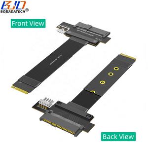 NGFF M.2键-M PCI-E 4.0接口，用于SFF-8639 U2 NVME固态硬盘的U2适配器升降器扩展电缆0.2M，带SATA 15PIN电源 - Product Image 4