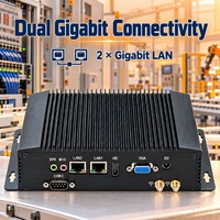 Intel Core I3 Fanless Industrial Mini PC dengan RAM DDR4 dan Dual LAN untuk Pemantauan Lini Perakitan Otomotif Tersedia di Stok