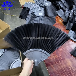 <span class=keywords><strong>Balai</strong></span> en forme d'éventail Outil de nettoyage à domicile moderne Outil de nettoyage multi-angle <span class=keywords><strong>Balai</strong></span> à poils souples d'angle - Product Image 6