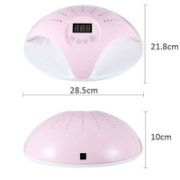 Lampe UV pratique à deux mains avec ventilateur Vets 48w lampe à ongles Salon de beauté utiliser un sèche-ongles polonais