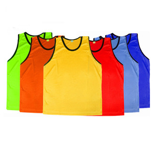Football and soccer training waistcoat, football training netting vests for adults, custom soccer bibs - Product Image 4