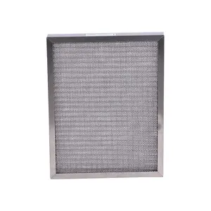 Custom 16 " x 50" alum frame ac filter mesh aluminium mesh filter 310mm 280mm
