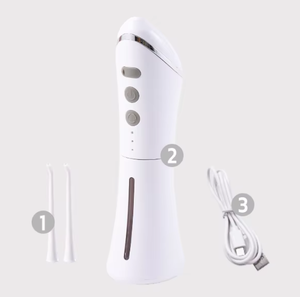 Hydropulseur électrique portable étanche IPX7 175 ml, irrigateur buccal sans <span class=keywords><strong>fil</strong></span> rechargeable, appareil de nettoyage <span class=keywords><strong>dentaire</strong></span> - Product Image 3
