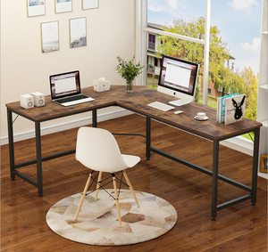 Mesa de estudio sencilla y moderna, escritorio de Pie ajustable de altura, grande, barato - Product Image 2
