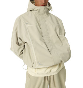 Chaquetas para exteriores de moda de gama alta, abrigo para hombres, venta al por mayor, chaqueta de esquí transpirable impermeable, letra para senderismo, actividades al aire libre - Product Image 5