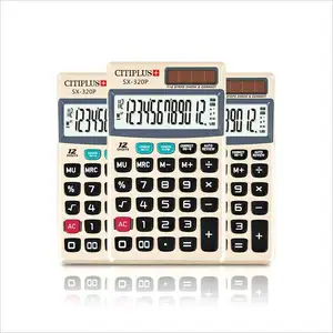 CITIPLUS SX-320P calcolatrice digitale elettronica a 12 cifre alla <span class=keywords><strong>moda</strong></span> plastica Pocket forniture per ufficio per affari di <span class=keywords><strong>moda</strong></span> - Product Image 1