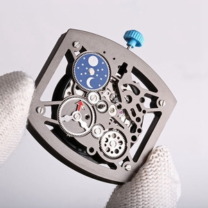 Oem Modified Miyota 6t15 Small Movement 24 Hour Sun and Moon Customized Japanese Mechanical <b>Watch</b> Movements Spare Parts - Product Image 1
