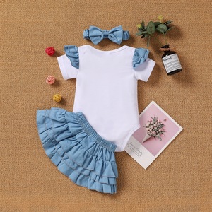 Nouveautés 2022 : Ensembles de vêtements pour bébé fille, combinaisons, vêtements pour nourrissons en gros - Product Image 4