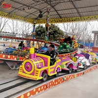 Manèges à voies interchangeables, structure robuste, conception personnalisée pour les foires, les parcs d'attractions et les grands parcs à thème, manèges pour enfants
