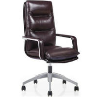 Mobilier de bureau chaise de direction à dossier haut chaise en cuir pour bureau chaise pivotante ergonomique