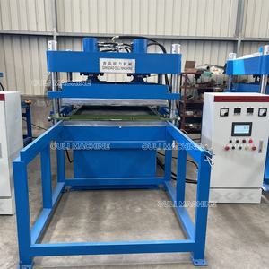 歩道マシン用犬骨ゴムタイル舗装ジム遊び場インターロックマット床加硫プレス機工場ホット販売 - Product Image 5