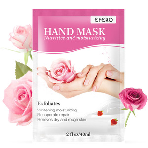 <strong>Efero</strong> Rose Organic Hand Mask Glove Barbed Rough Skin Repair Moisturizer - Product Image 2