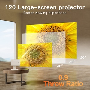 Proyector LCD Wifi de 200ANSI, Cine en Casa, Video HD720P, Videojuegos, Reuniones, Proyector de Tiro Corto 4K, Películas, Proyector Inalámbrico para Teléfono 5G - Product Image 3