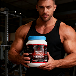 OEM/ODM Bubuk <span class=keywords><strong>Protein</strong></span> Asam Amino Cordyceps Militaris 1kg Non-GMO 19:1 Campuran Susu Kedelai dan Susu Bubur Utuh Dewasa Umur Simpan 2 Tahun Kustom - Product Image 3