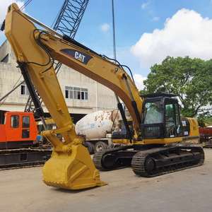 รถขุดตีนตะขาบไฮดรอลิก Caterpillar CAT325 CAT325D CAT320 ของแท้จากญี่ปุ่น รถขุดมือสอง Caterpillar 325 - Product Image 1