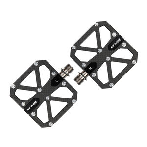 Pedales de <span class=keywords><strong>Bicicleta</strong></span> de Fibra de Carbono GUB GC085, Tres Rodamientos, Ligeros, para <span class=keywords><strong>Bicicleta</strong></span> de Montaña y Carretera, <span class=keywords><strong>Eje</strong></span> de Aleación de Titanio - Product Image 3