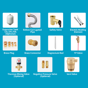Calentador de <span class=keywords><strong>Agua</strong></span> Solar Plano de Bajo Consumo Energético para Baño, Calentador de <span class=keywords><strong>Agua</strong></span> para el Hogar - Product Image 5