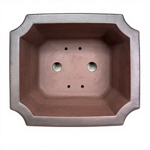 Pot de fleurs décoratif en argile violette Yixing de style nordique, écologique, capacité 2L, non émaillé, pour bonsaï et orchidées, pots de jardin irréguliers pour usage domestique - Product Image 6