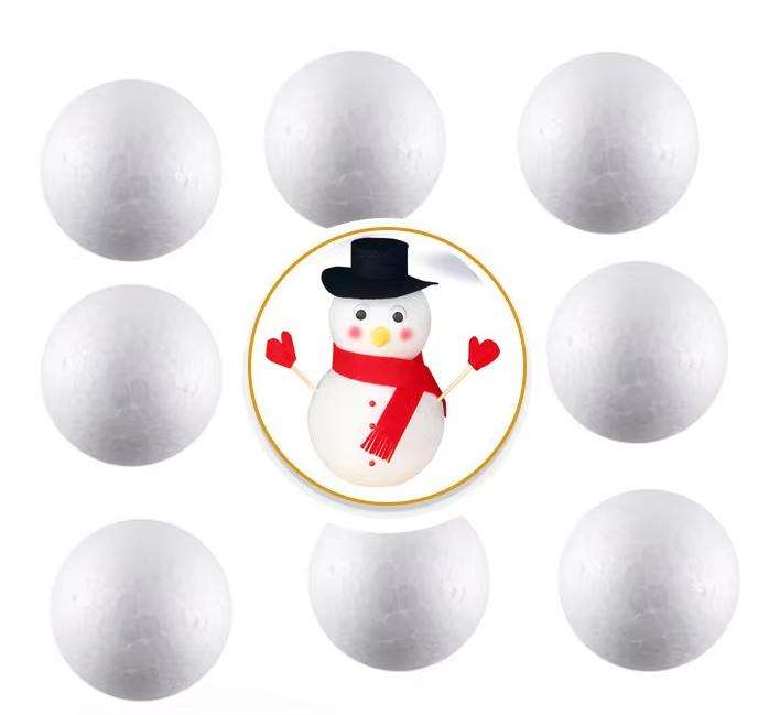 50mm Styrofoam Polystyrene Balls for DIY Arts & Crafts & Educational ...