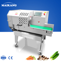 Machine industrielle de découpe de légumes à grande vitesse pour oignons, poivrons et citrouilles, adaptée aux cuisines centralisées et à l'industrie alimentaire