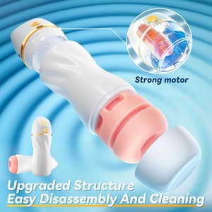 Stimolatore Maschile Tascabile con 7 Modalità di Vibrazione e Suzione, Giocattolo Realistico 3D Testurizzato, Pompa per Pene, Giocattoli Sessuali per Adulti - Product Image 6