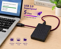 Cable de Extensión USB 3.0 Trenzado de Nailon Personalizado LUNG KAY, Transferencia de Datos de 5 Gbps, Carcasa Metálica, Carga Rápida de 3 A, Cable USB Macho/Hembra