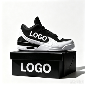 Sneakers décontractées personnalisées de qualité supérieure avec logo, style basket-ball unisexe, pour la vente en gros, 4 Retro White Cement FV5029-100 - Product Image 4