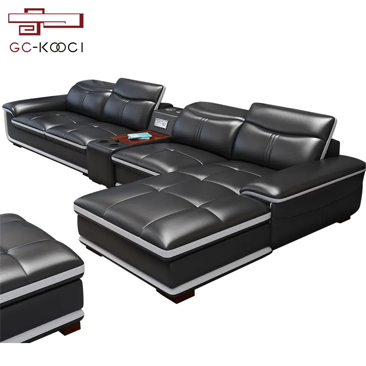 Bộ Sofa Bằng Gỗ Sang Trọng Thiết Kế Nội Thất Hiện Đại Có Thể Ngả Phòng Khách