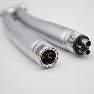 Handpiece Gigi Turbin Udara Kecepatan Tinggi Berbahan Titanium Alloy, Mudah Dibersihkan, Higienis, Desain Nyaman untuk Pasien, Tombol Chuck 2/4 Lubang Kelas - Product Image 2