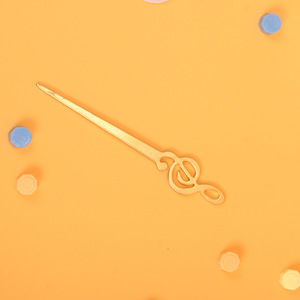 Varilla agitadora metálica para sellos de cera, material de hierro con diseño de clave de sol, suministros para manualidades - Product Image 3