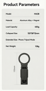 IDEA GIFT <b>Magnetic</b> Mobile Phone 360 degree rotating desktop vacuum suction phone <b>holder</b> universal vacuum suction <b>magnetic</b> phone - Product Image 4