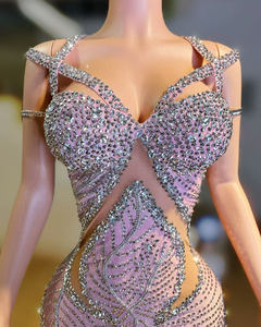 Novance Y4909 Prodotti Più Venduti 2025 Design Esclusivo con Strass Abiti da Ballo Abbigliamento Elegante di Marca di Lusso - Product Image 6