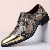 Mocassins à lacets formels pour affaires en cuir véritable et cuir collé, doublure en maille respirante, amortissants, style rétro, antidérapants, pour le printemps
