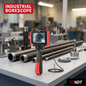5 Inch 720P HD Industrial Camera 3.9mm Probe 2m Flexible Borescope for Long Tube Deep Hole Inspection - Product Image 1
