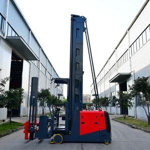 VNA asansör dar yönlü forklift Man-up 3 yollu çatal döndürme fonksiyonu 3 yollu palet istifleyici vinç satılık - Product Image 6