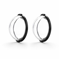 Housse de protection d'objectif pour caméra panoramique Insta360 X6, matériau PC, résistant aux chutes et aux rayures, accessoire de protection